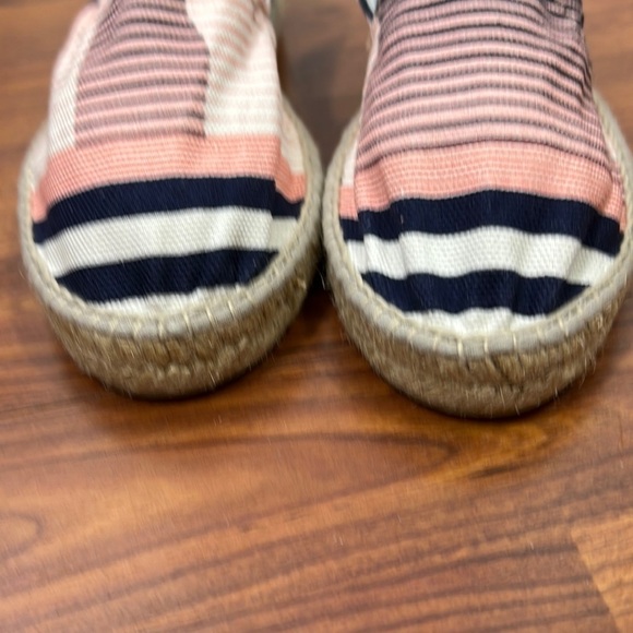 Pierre-Louis Mascis Striped Espadrilles Pink & Navy Sz 38 NWOT - Picture 6 of 10